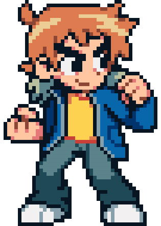 Scott Pilgrim EX Idle Animation Scott Pilgrim EX Idle Animation